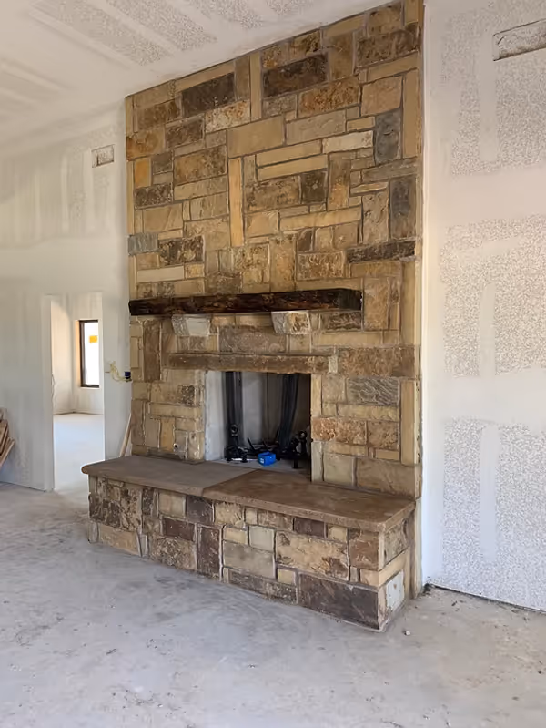 North Texas Outdoor Construction Fireplaces 115