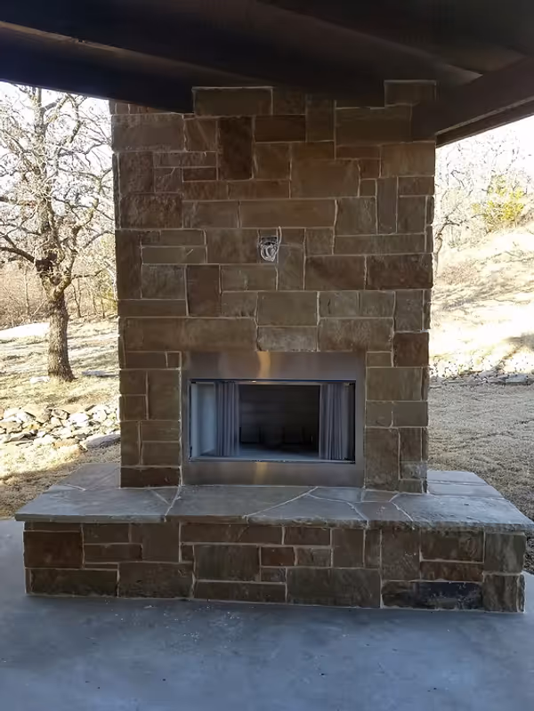 North Texas Outdoor Construction Fireplaces 185