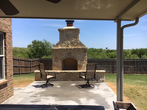 North Texas Outdoor Construction Fireplaces 199