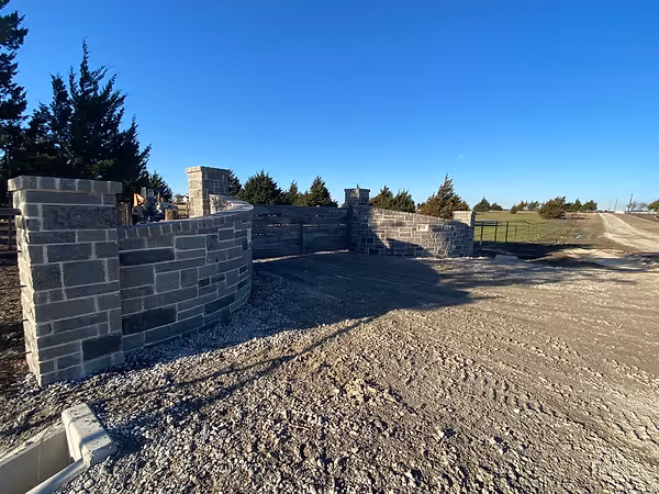 North Texas Outdoor Construction Gates Walls 023