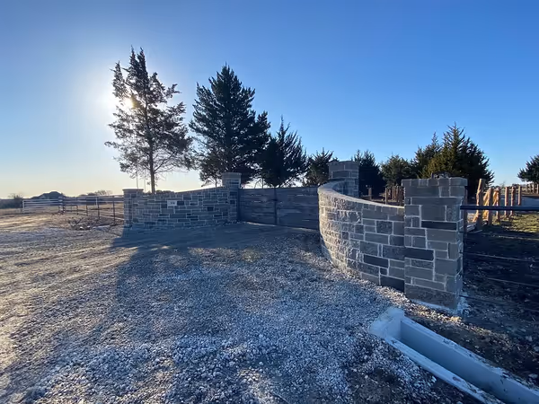 North Texas Outdoor Construction Gates Walls 048