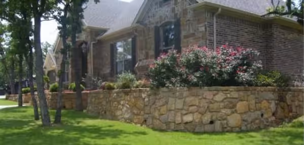 North Texas Outdoor Construction Landscapes Walls 346