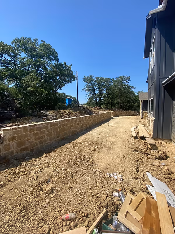 North Texas Outdoor Construction Walls 014