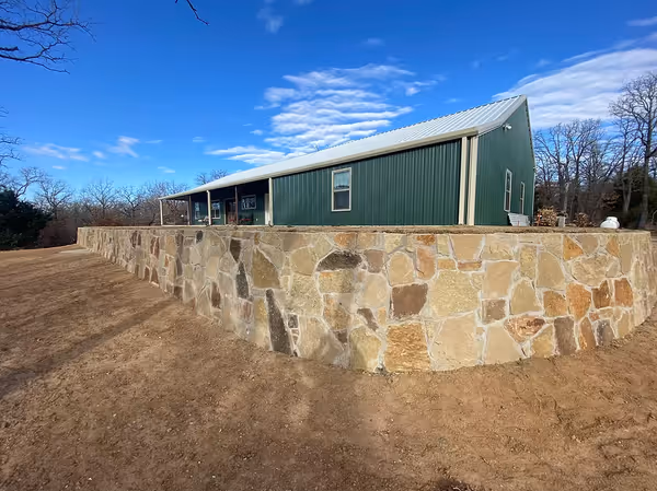 North Texas Outdoor Construction Walls 035