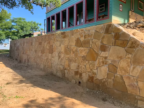 North Texas Outdoor Construction Walls 051