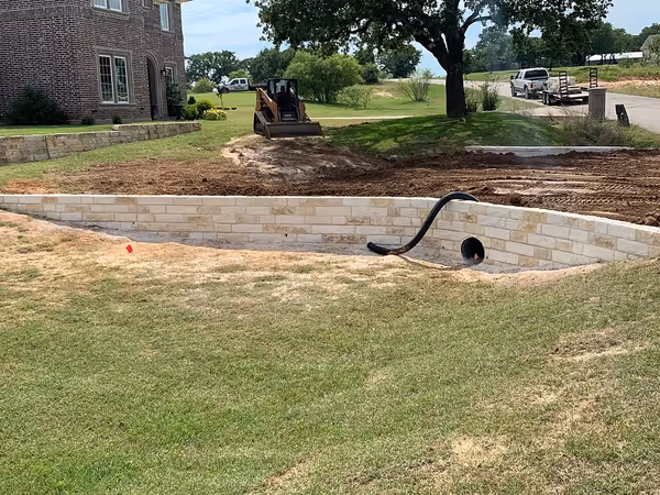 North Texas Outdoor Construction Walls 101