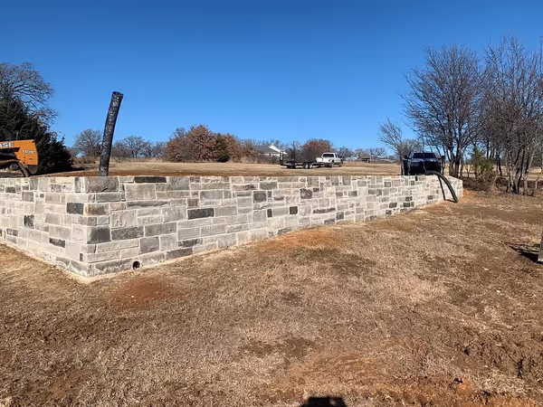 North Texas Outdoor Construction Walls 143